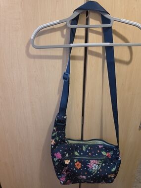 Vera Bradley Navy Floral Crossbody Bag
